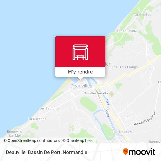 Deauville: Bassin De Port plan