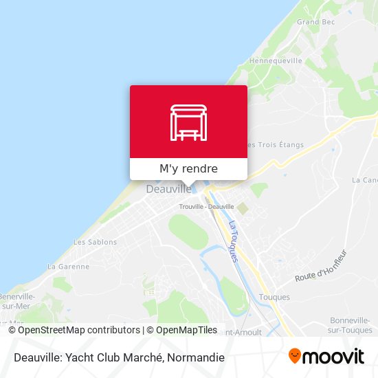 Deauville: Yacht Club Marché plan