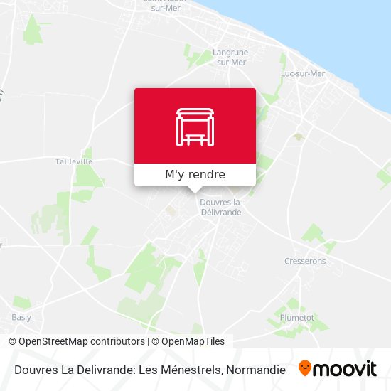 Douvres La Delivrande: Les Ménestrels plan