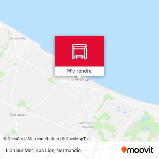 Lion Sur Mer: Bas Lion plan