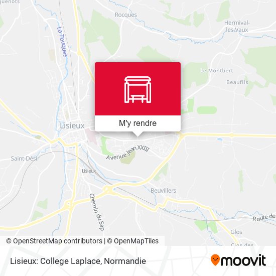 Lisieux: College Laplace plan