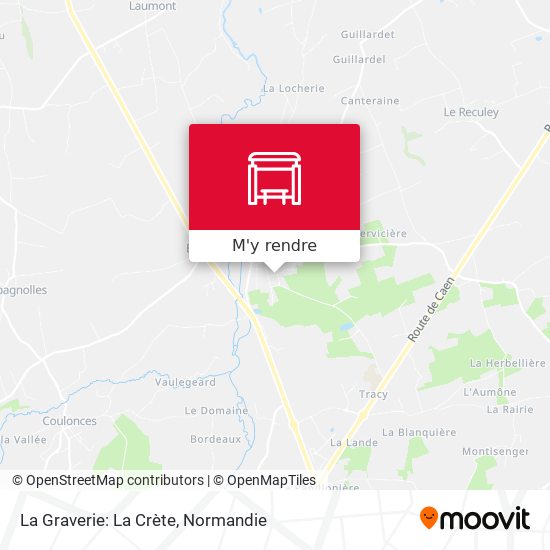 La Graverie: La Crète plan