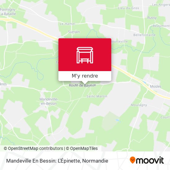Mandeville En Bessin: L'Épinette plan