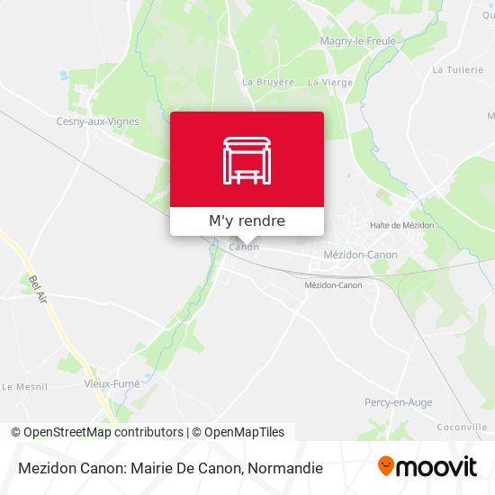 Mezidon Canon: Mairie De Canon plan