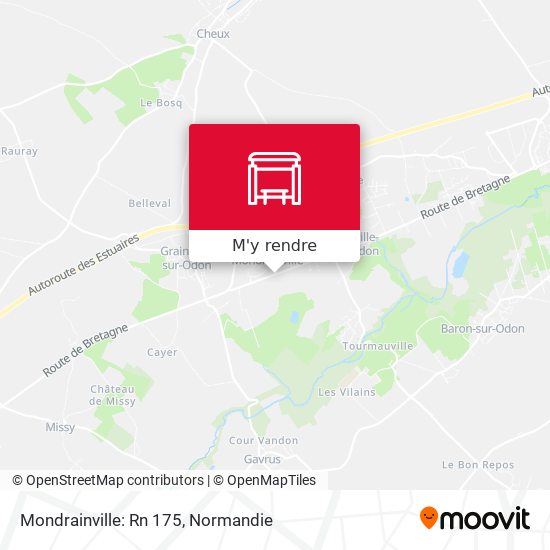 Mondrainville: Rn 175 plan