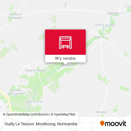 Ouilly Le Tesson: Montboing plan