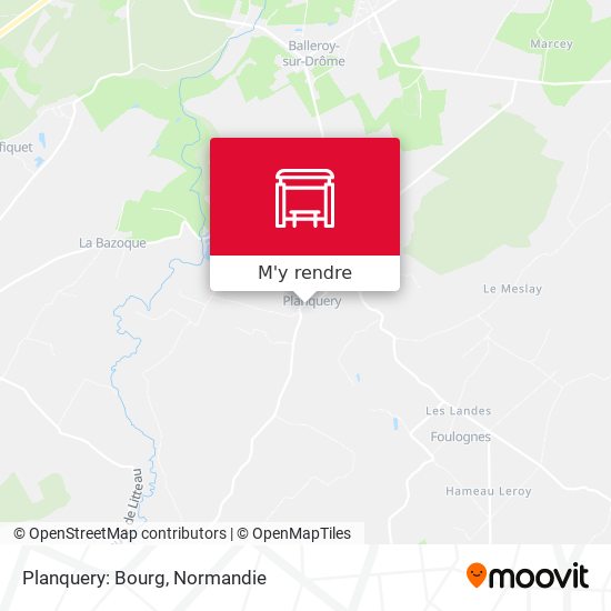 Planquery: Bourg plan