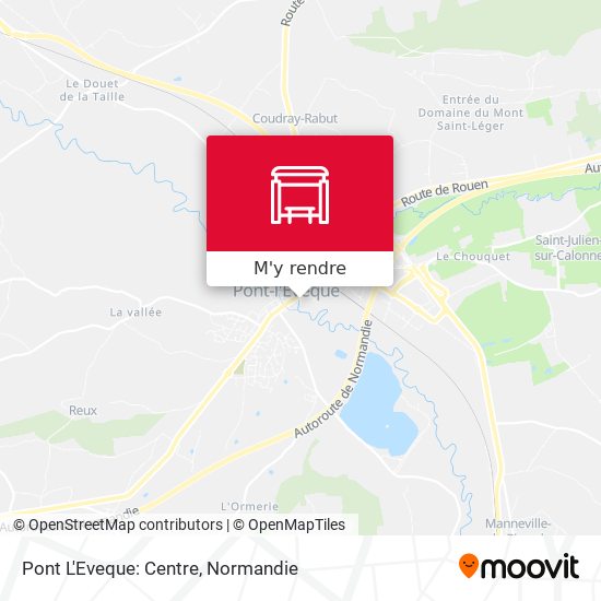 Pont L'Eveque: Centre plan