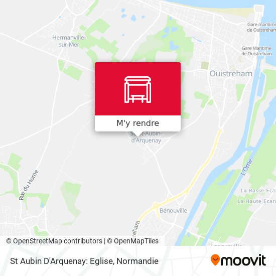 St Aubin D'Arquenay: Eglise plan