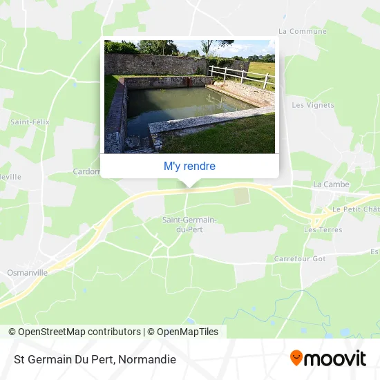 St Germain Du Pert plan