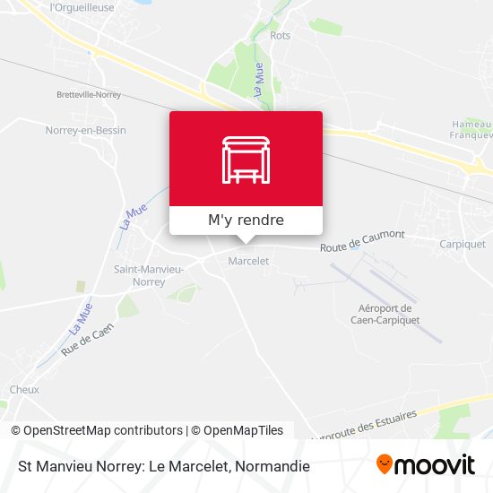 St Manvieu Norrey: Le Marcelet plan