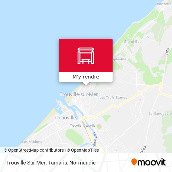 Trouville Sur Mer: Tamaris plan