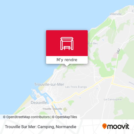 Trouville Sur Mer: Camping plan