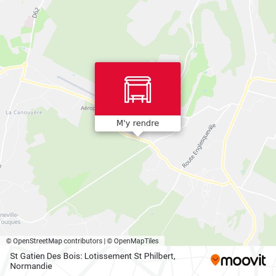 St Gatien Des Bois: Lotissement St Philbert plan