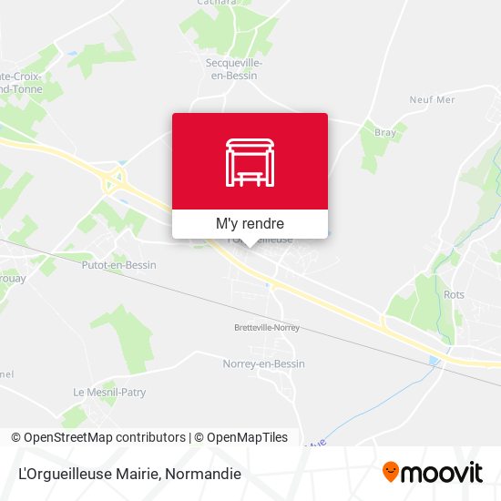 L'Orgueilleuse Mairie plan