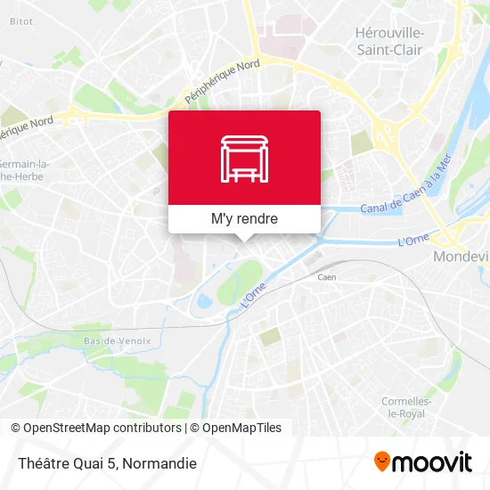 Théâtre Quai 5 plan