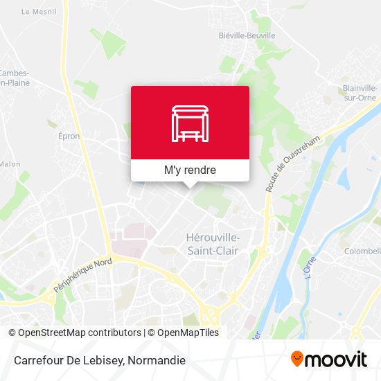 Carrefour De Lebisey plan