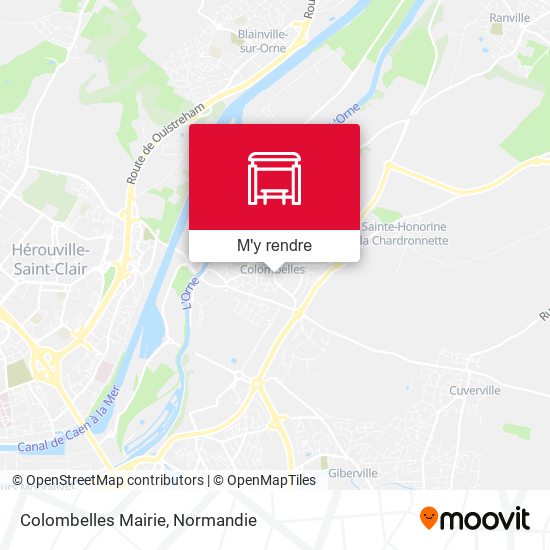 Colombelles Mairie plan