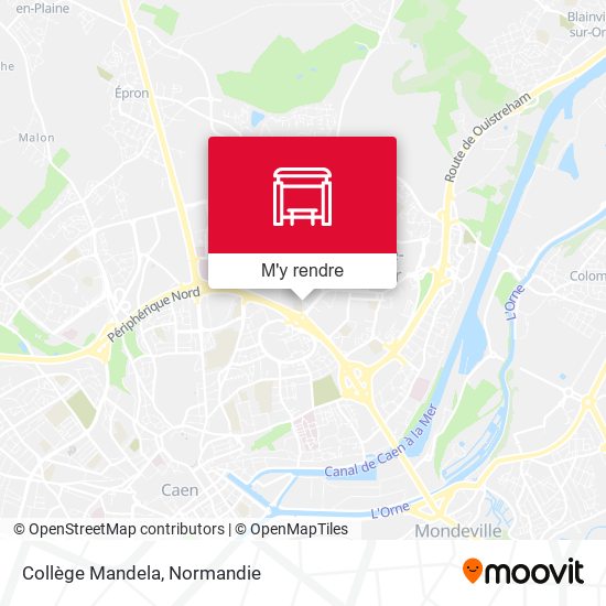 Collège Mandela plan