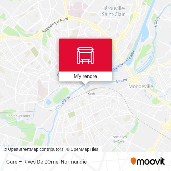 Gare – Rives De L’Orne plan