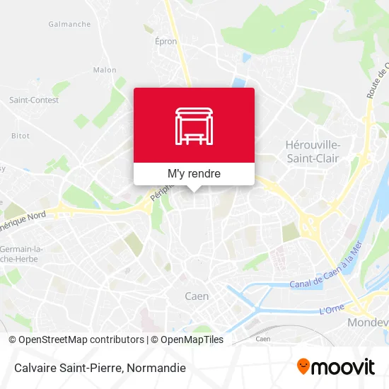 Calvaire Saint-Pierre plan