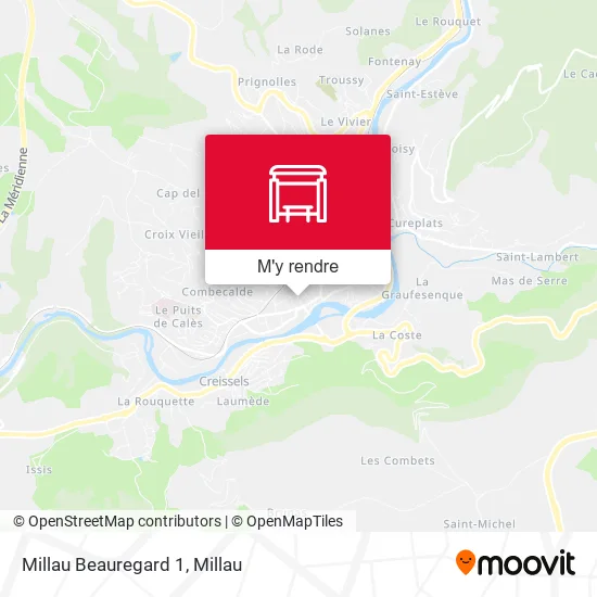 Millau Beauregard 1 plan