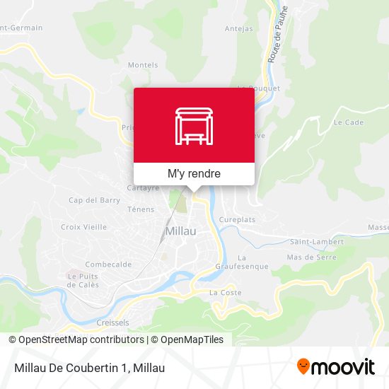 Millau De Coubertin 1 plan