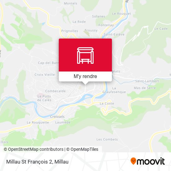 Millau St François 2 plan