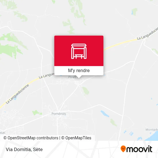 Via Domitia plan