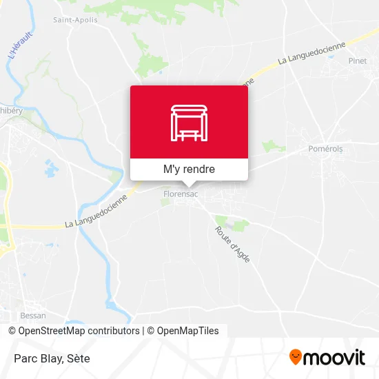 Parc Blay plan
