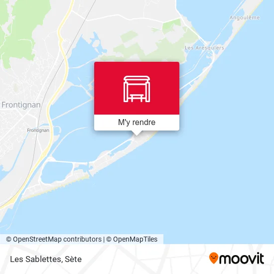 Les Sablettes plan