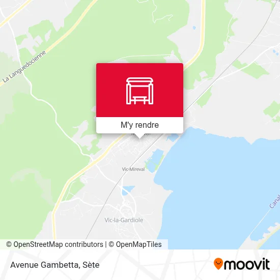 Avenue Gambetta plan