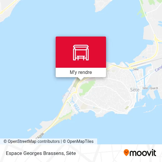 Espace Georges Brassens plan