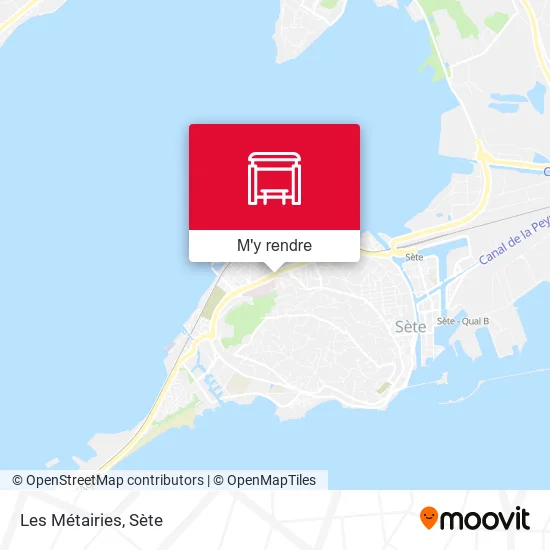 Les Métairies plan