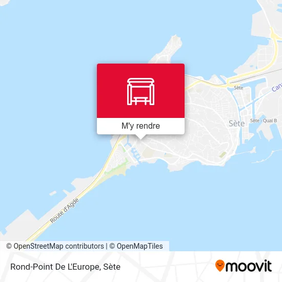 Rond-Point De L'Europe plan