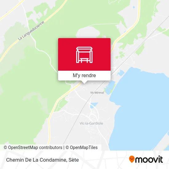 Chemin De La Condamine plan