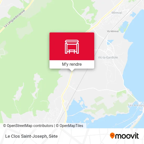 Le Clos Saint-Joseph plan