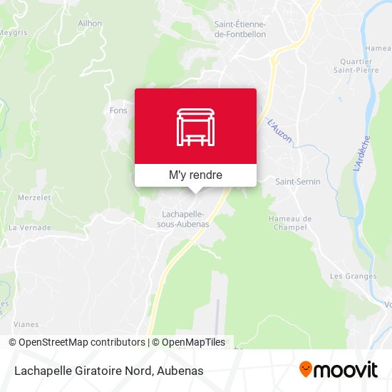 Lachapelle Giratoire Nord plan