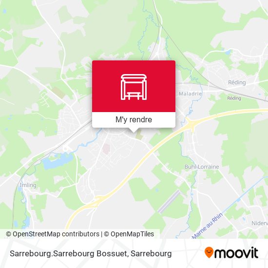 Sarrebourg.Sarrebourg Bossuet plan