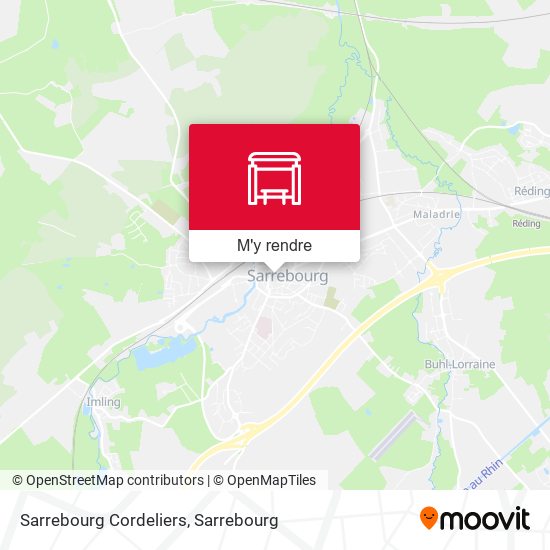 Sarrebourg Cordeliers plan