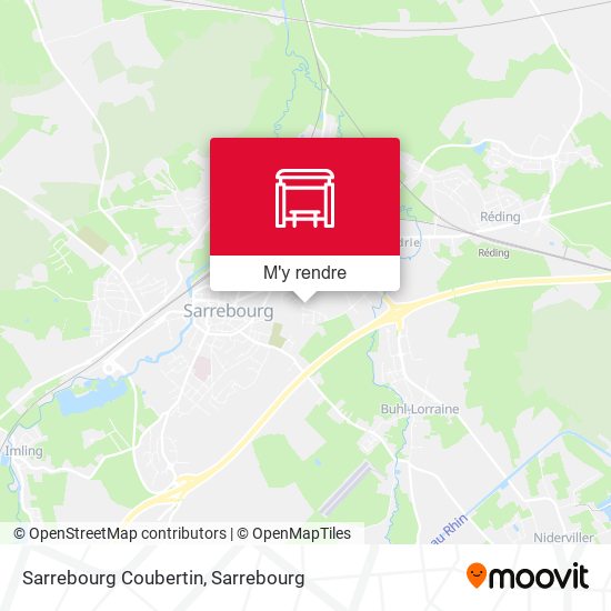 Sarrebourg Coubertin plan