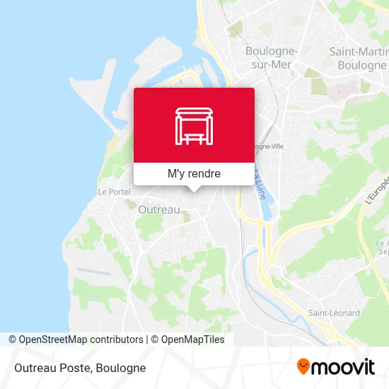 Outreau Poste plan