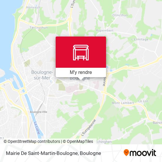 Mairie De Saint-Martin-Boulogne plan