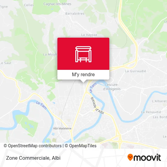 Zone Commerciale plan