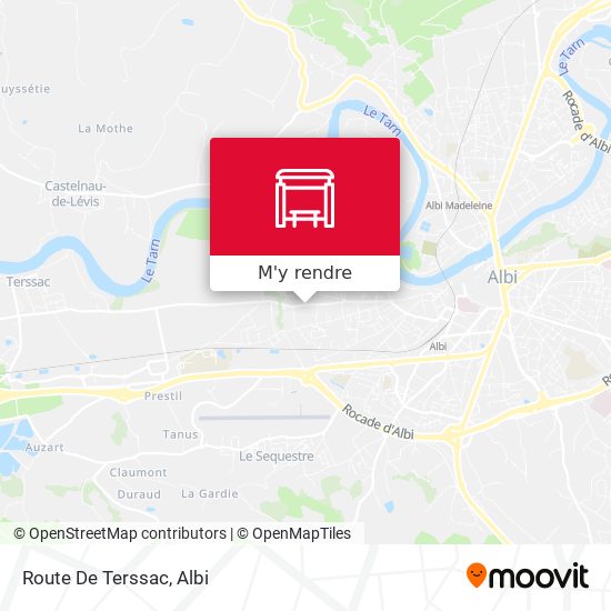 Route De Terssac plan