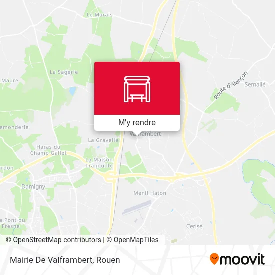 Mairie De Valframbert plan