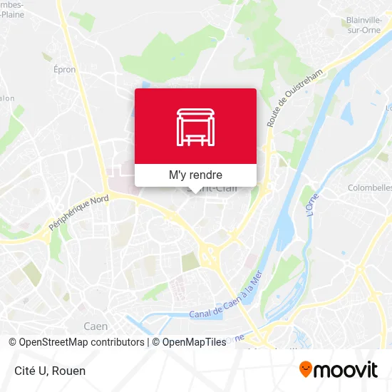 Cité U plan