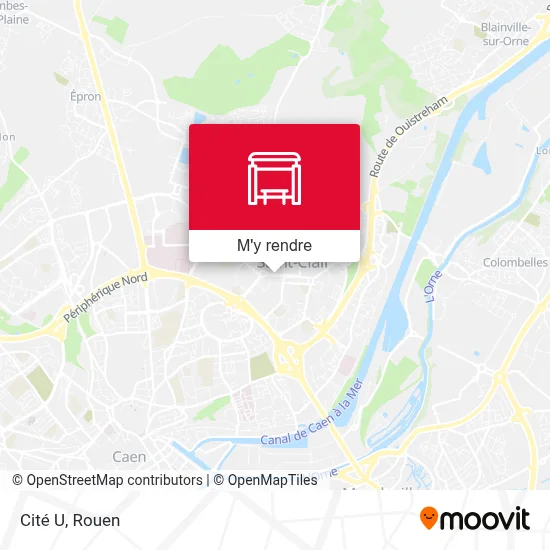 Cité U plan