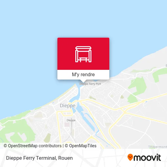 Dieppe Ferry Terminal plan
