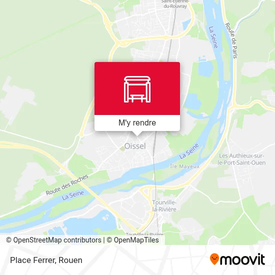 Place Ferrer plan